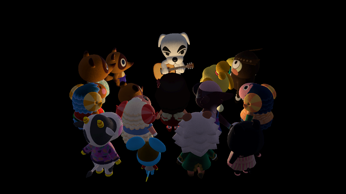 动森一月日记，K.K终于来岛上开演唱会了！