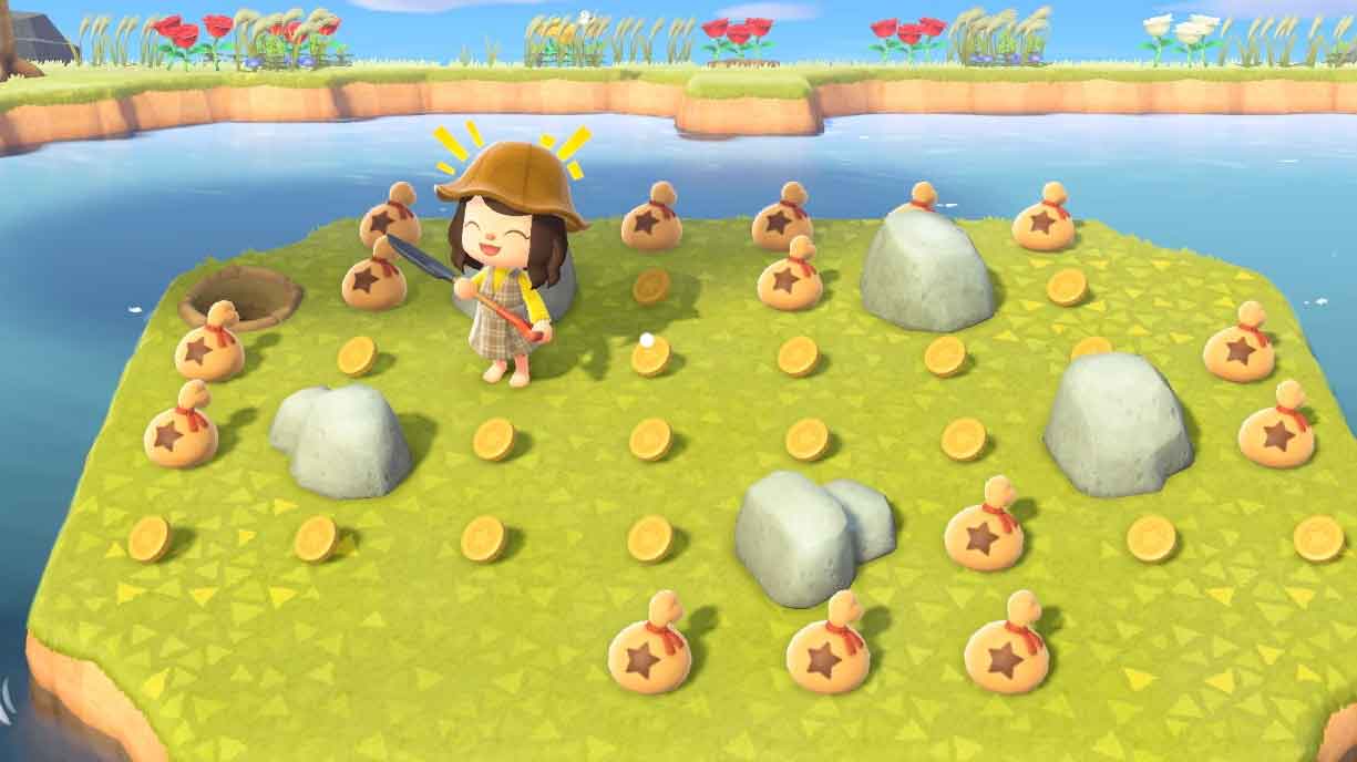 动森日记，金钱岛一日游